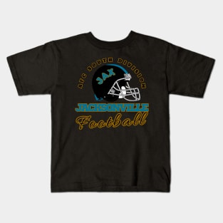 Jacksonville Football Vintage Style Kids T-Shirt